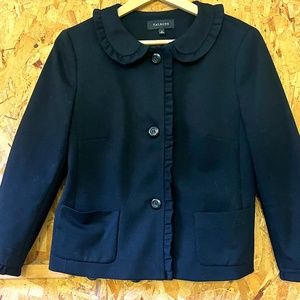 Talbots feminine blazer/jacket, Peter Pan collar, buttons, vintage
